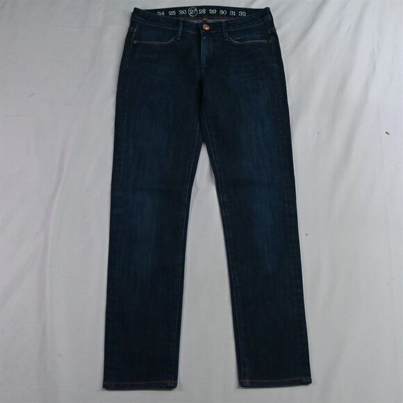 Earnest Sewn 27‎ Skinny Dark Wash Stretch Denim Womens Jeans - Picture 1 of 9